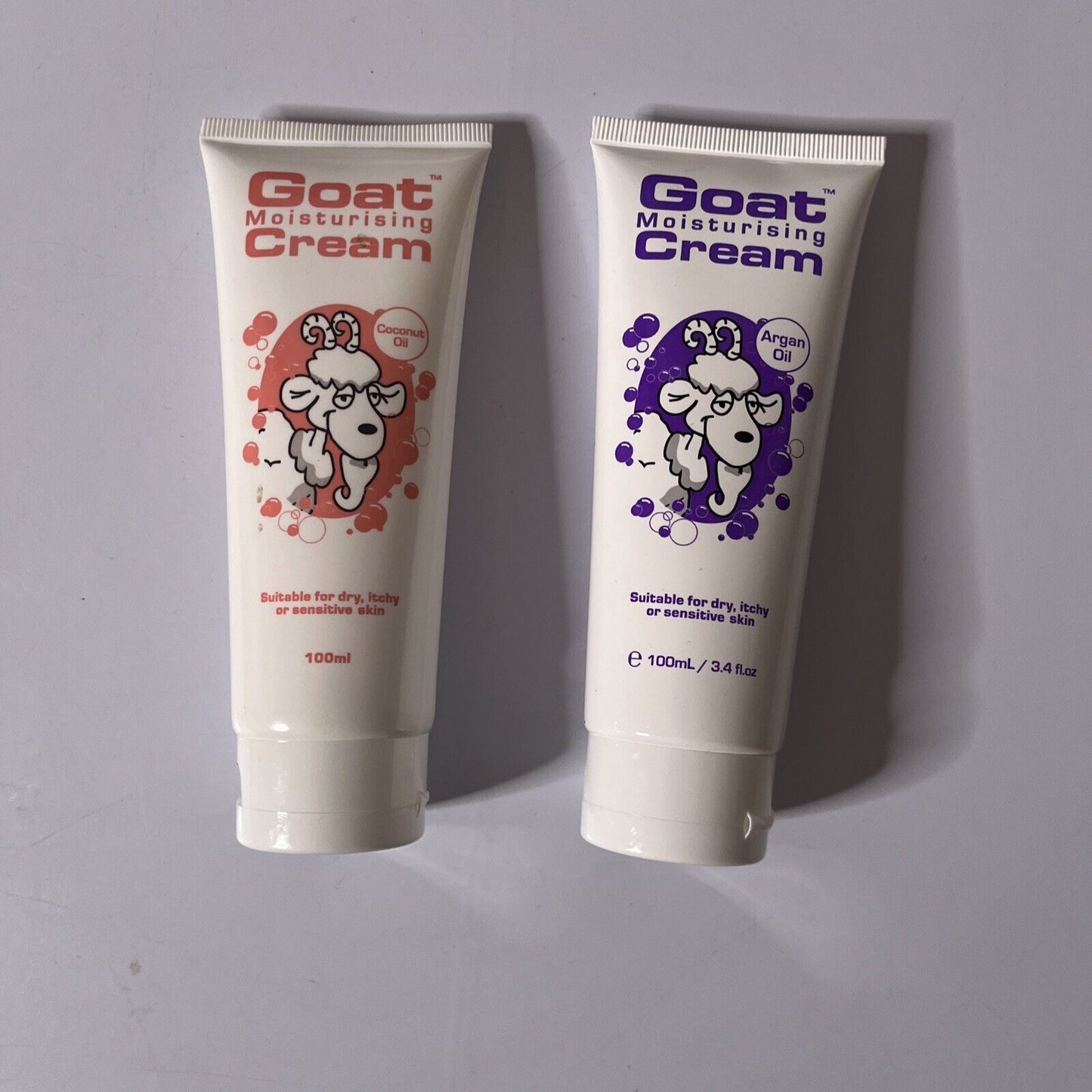 Goat Moisturizer Cream with Coconut Oil & Argan Oil 100ml 3.4oz Australia Made