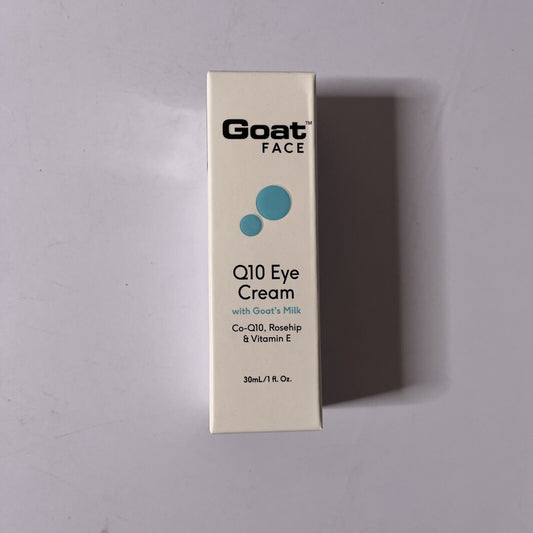 Goat Face Q10 Eye Cream, Rosehip & Vitamin E 30mL 1oz Made In Australia