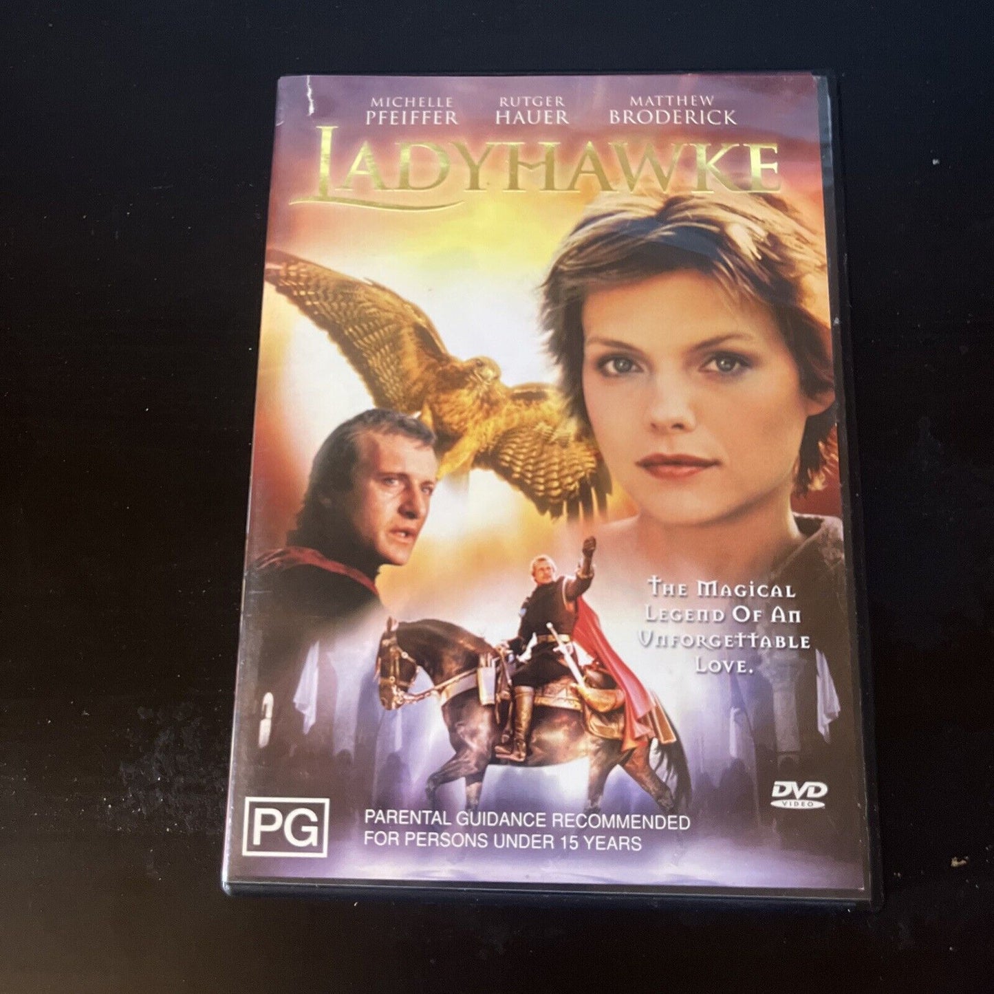 Ladyhawke (DVD, 1985) Rutger Hauer, Michelle Pfeiffer Region 4
