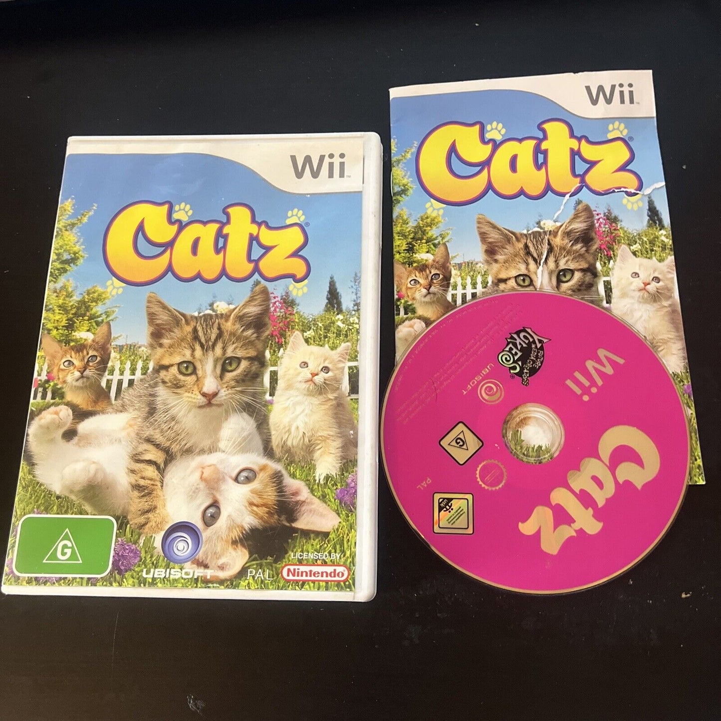 Catz Nintendo Wii With Manual PAL