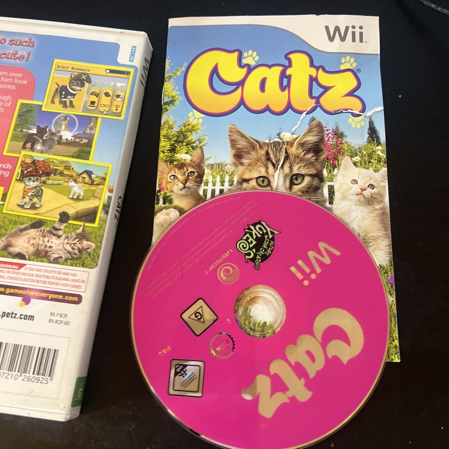 Catz Nintendo Wii With Manual PAL