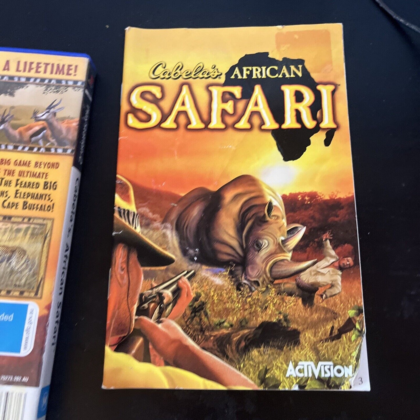 Cabela's African Safari PS2 Playstation 2 Game + Manual PAL