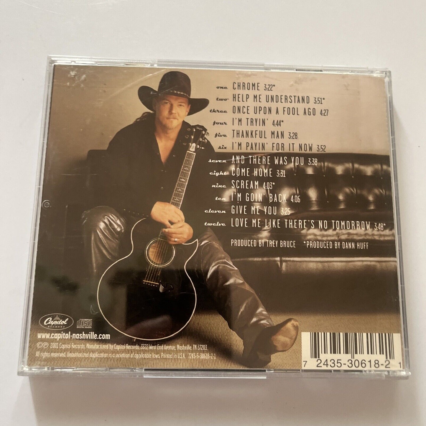 Trace Adkins - Chrome (CD, 2001)