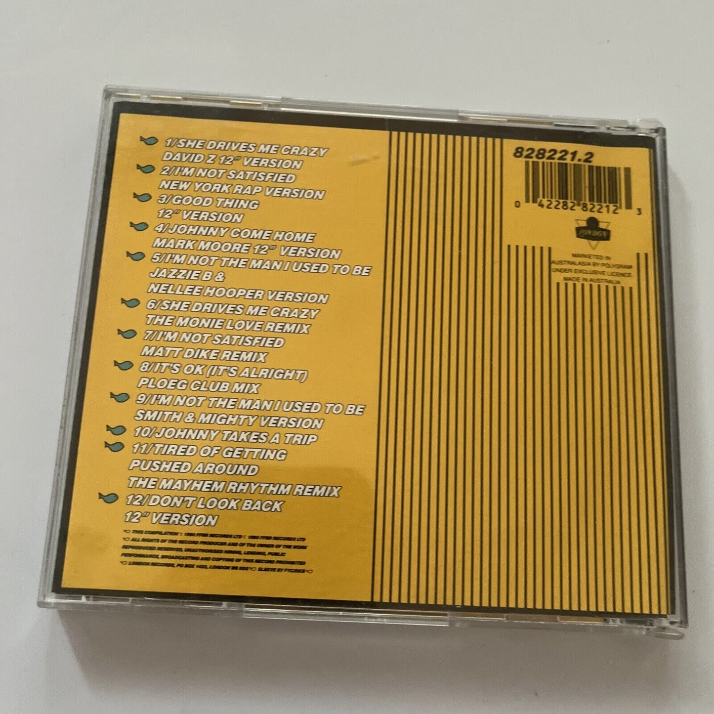 Fine Young Cannibals  - Raw & the Remix (CD, 1990)