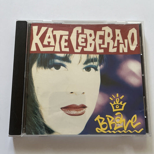 Kate Cebrano - Brave (CD, 1989) Tvd93303