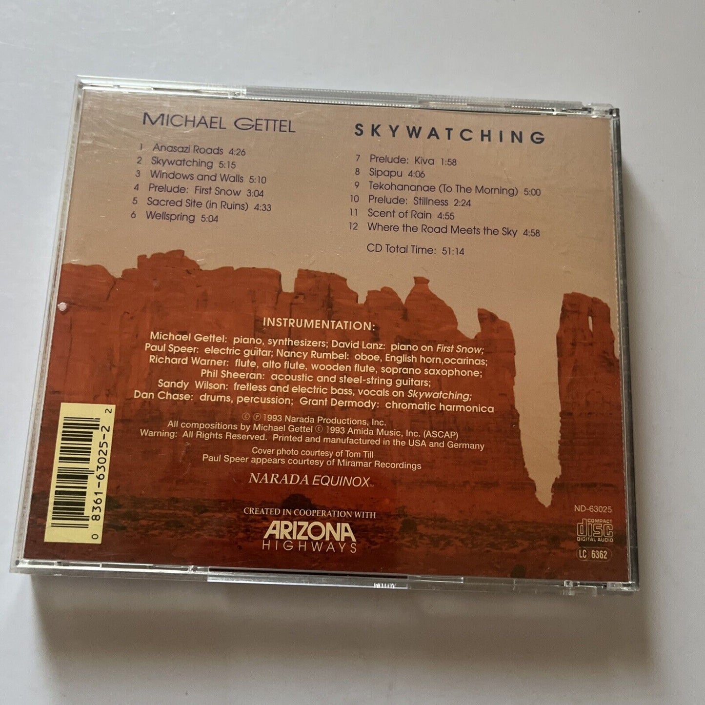 Michael Gettel - Skywatching (CD, 1993)