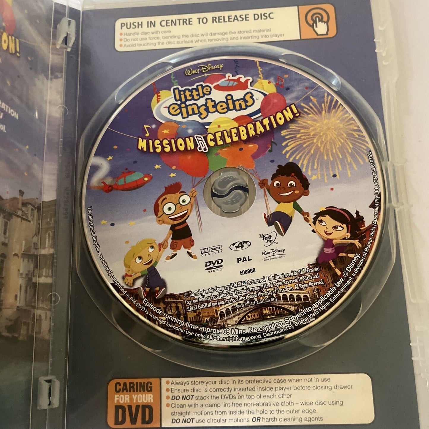 Little Einsteins - Mission Celebration (DVD, 2005) Region 4