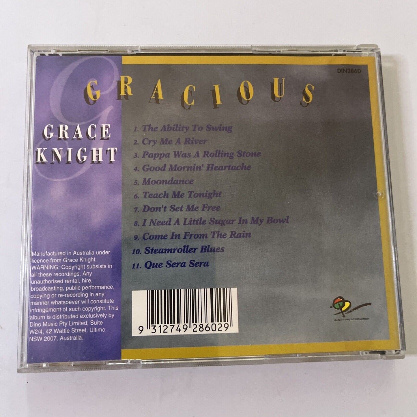 Grace Knight - Gracious (CD, 1993)