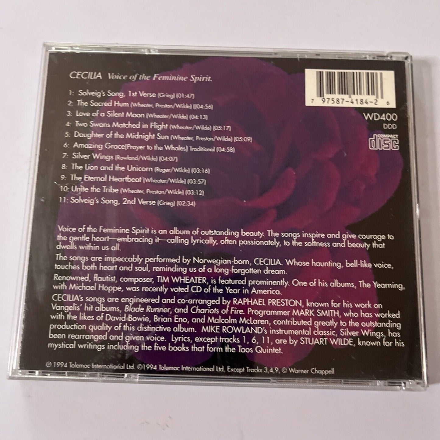 Cecilia - Voice of the Feminine Spirit (CD, 1999)