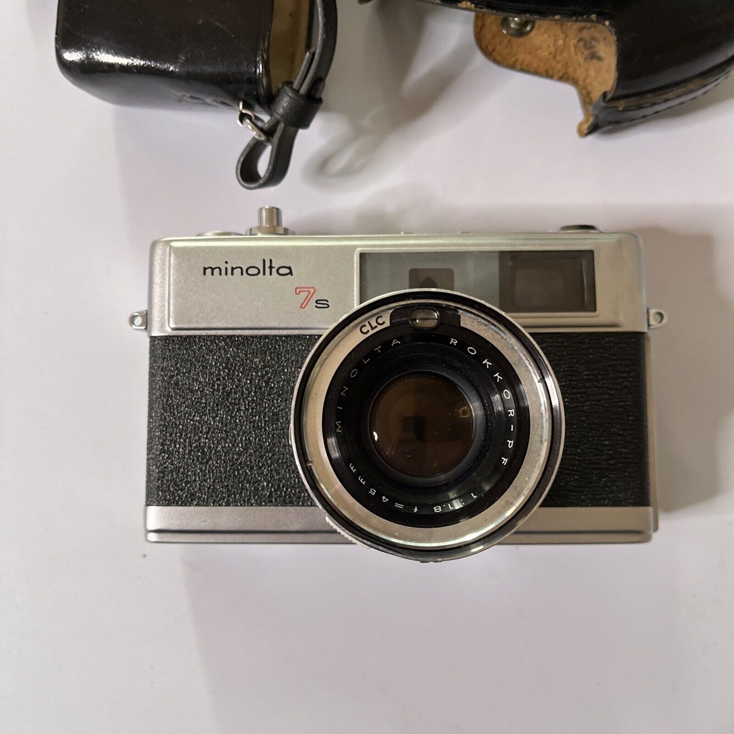 Minolta Hi-Matic 7s Film Camera With Cover 35mm Film