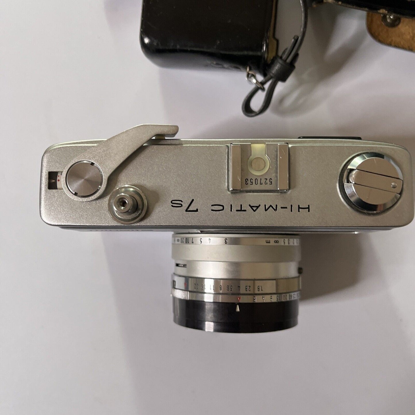 Minolta Hi-Matic 7s Film Camera With Cover 35mm Film