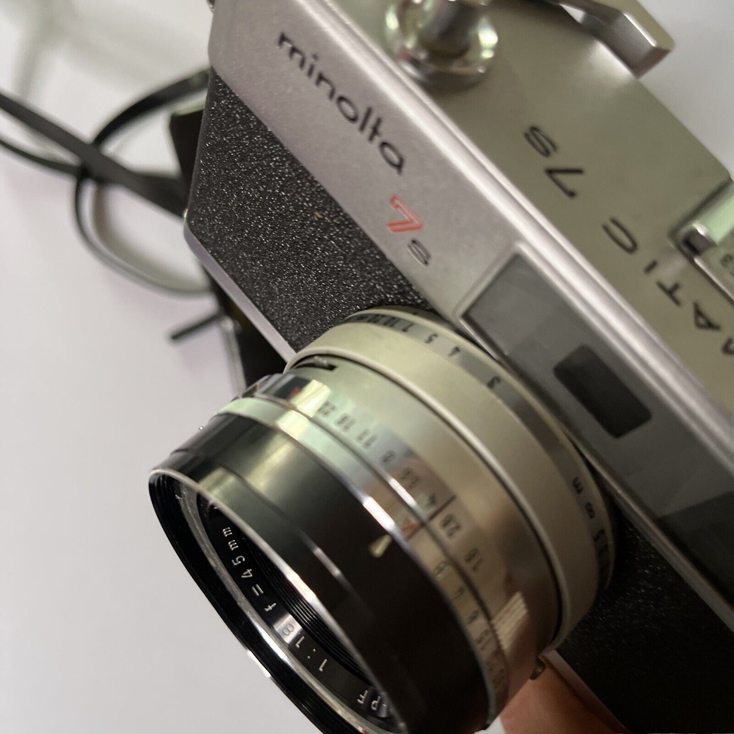 Minolta Hi-Matic 7s Film Camera With Cover 35mm Film