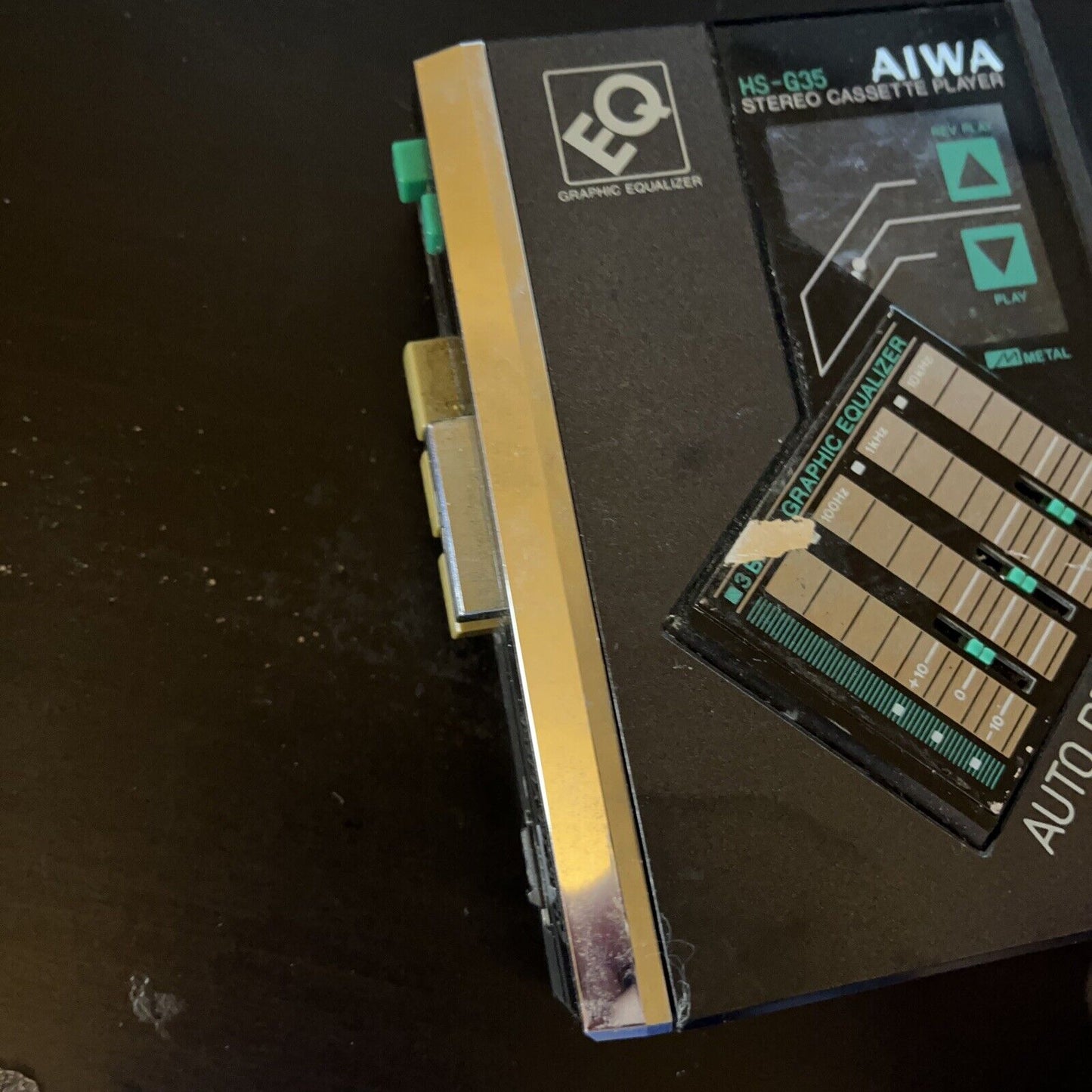 Aiwa Stereo Cassette Player HS-G35 *For Parts Or Repair & Missing Battery Lid*