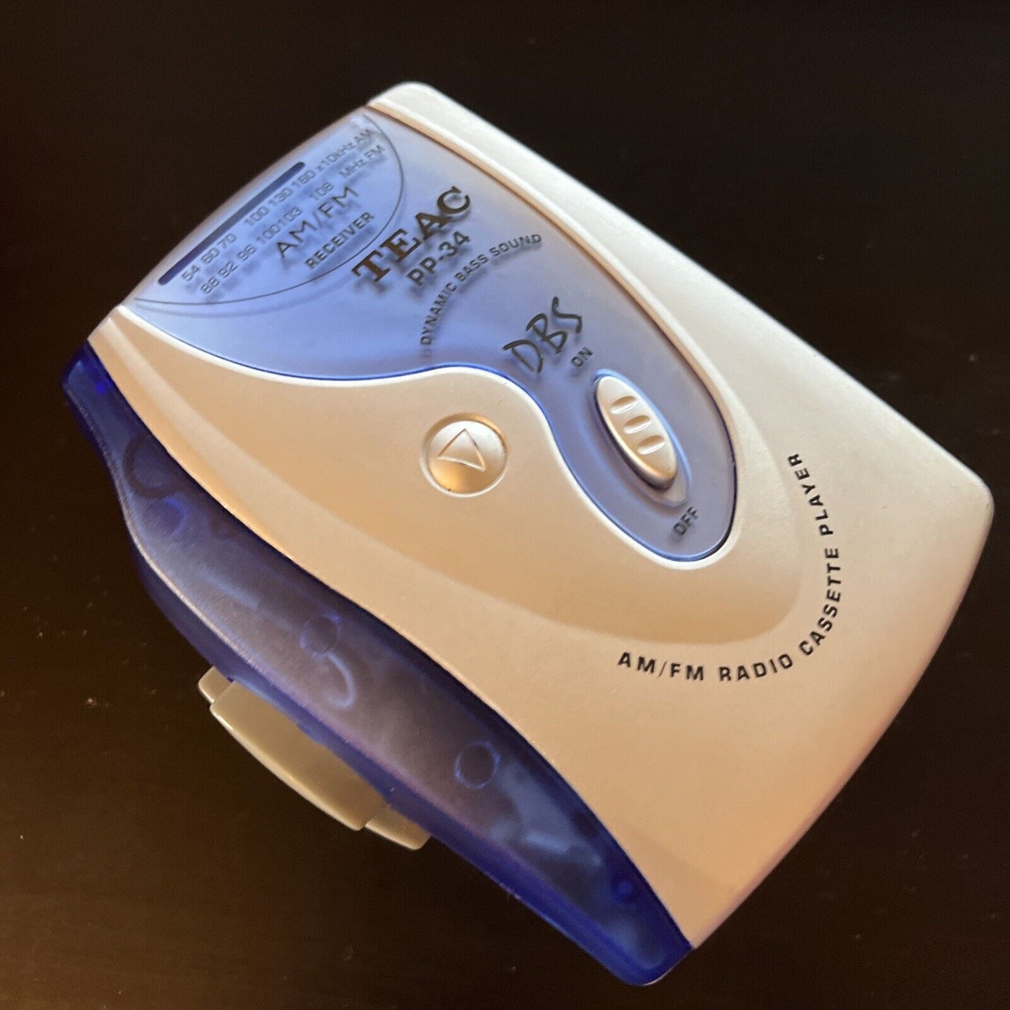 Teac FM/AM Radio Cassette Player PP-34 *For Parts Or Repair*