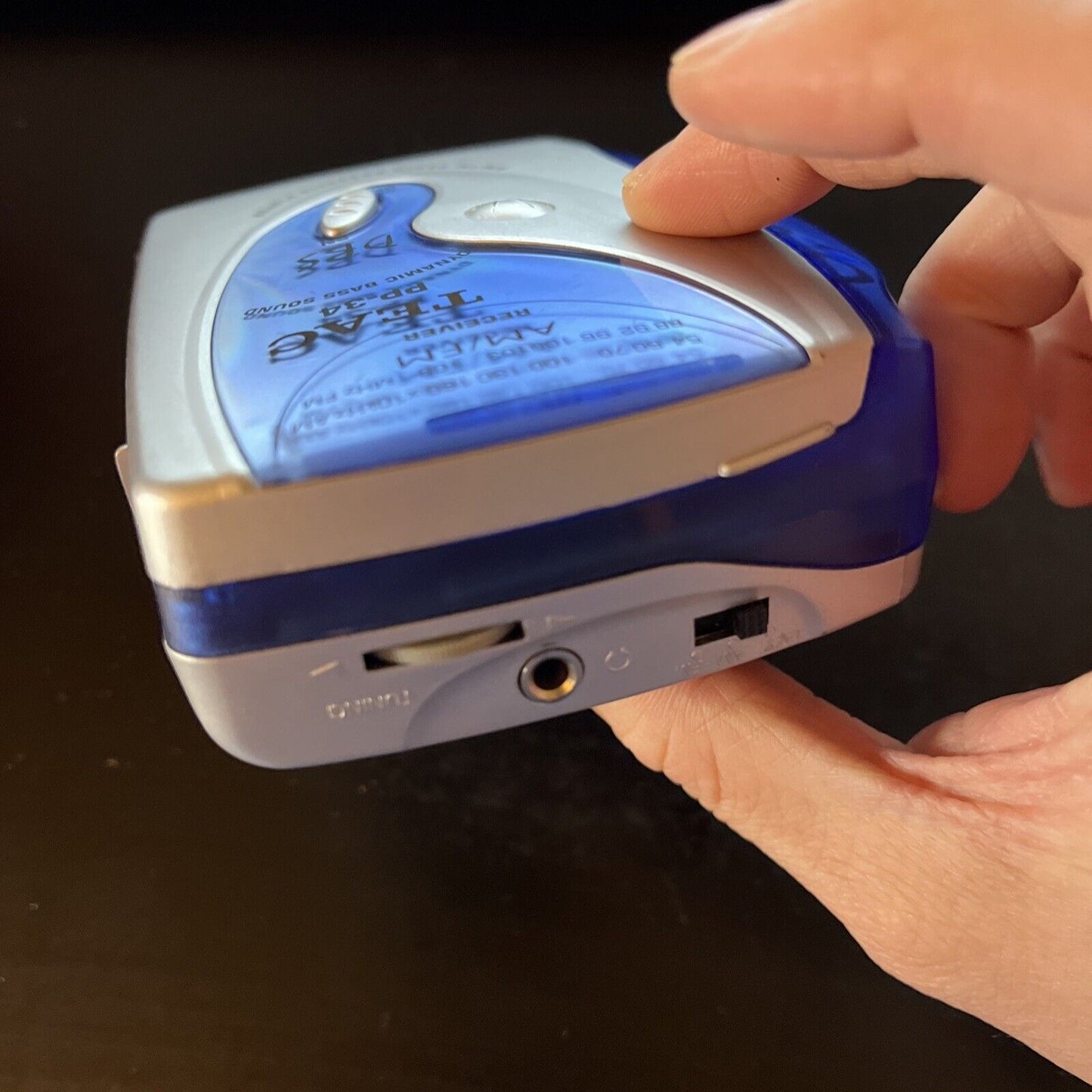 Teac FM/AM Radio Cassette Player PP-34 *For Parts Or Repair*