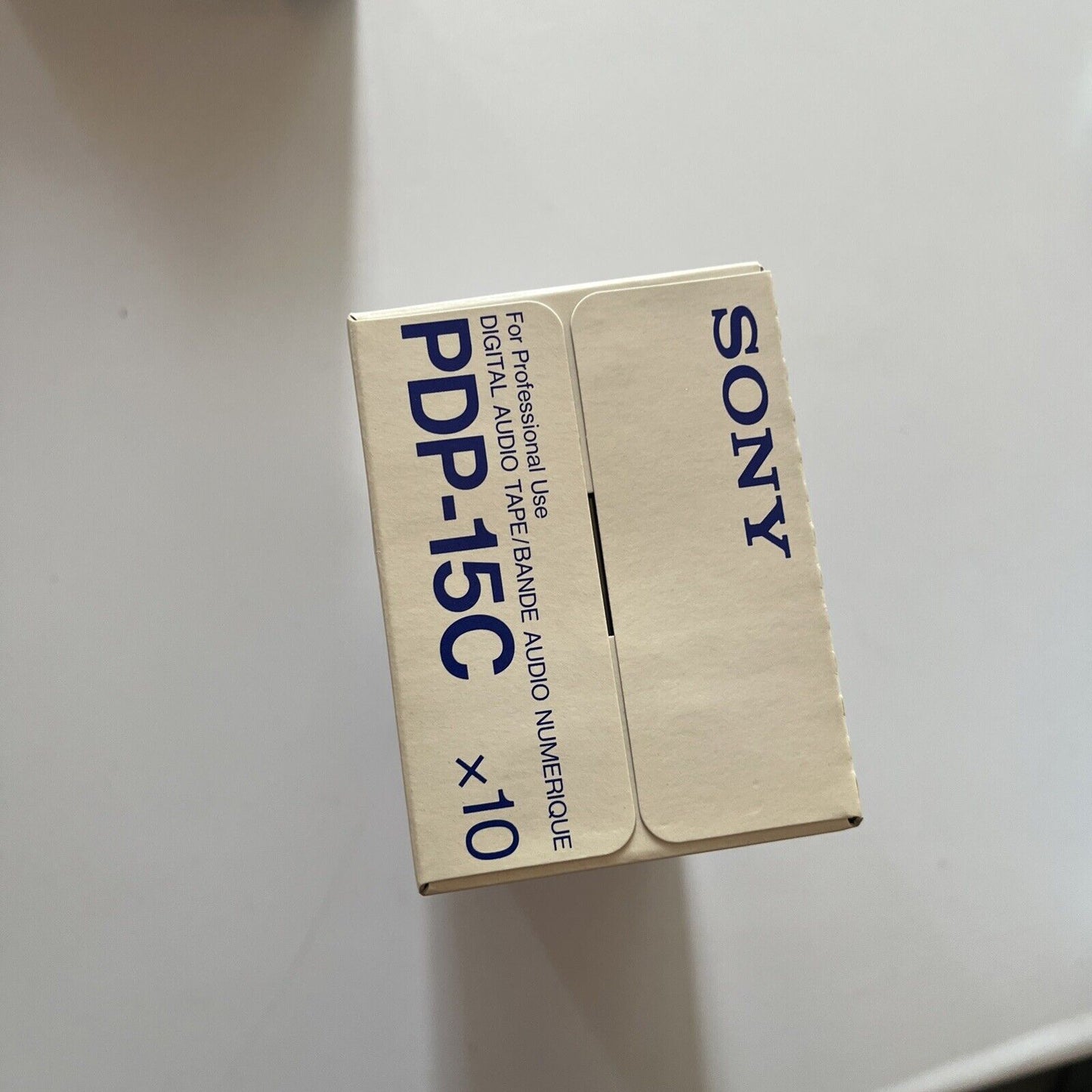 Sony Pro DAT Plus Digital Audio Tape 10x PDP-15c 15min *New Sealed*