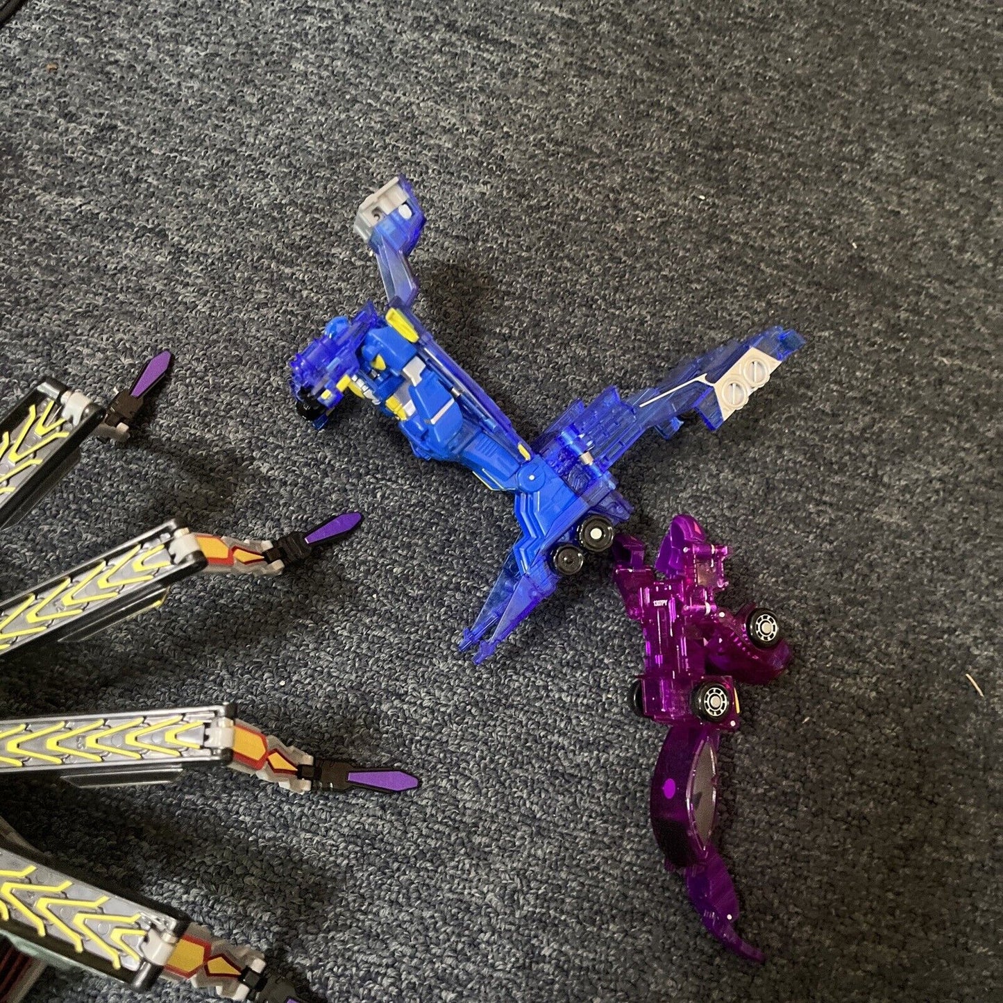 3x Mecard Figures Mega Aractula, Choirock 2017 FNJ83, FNN19, FNM39