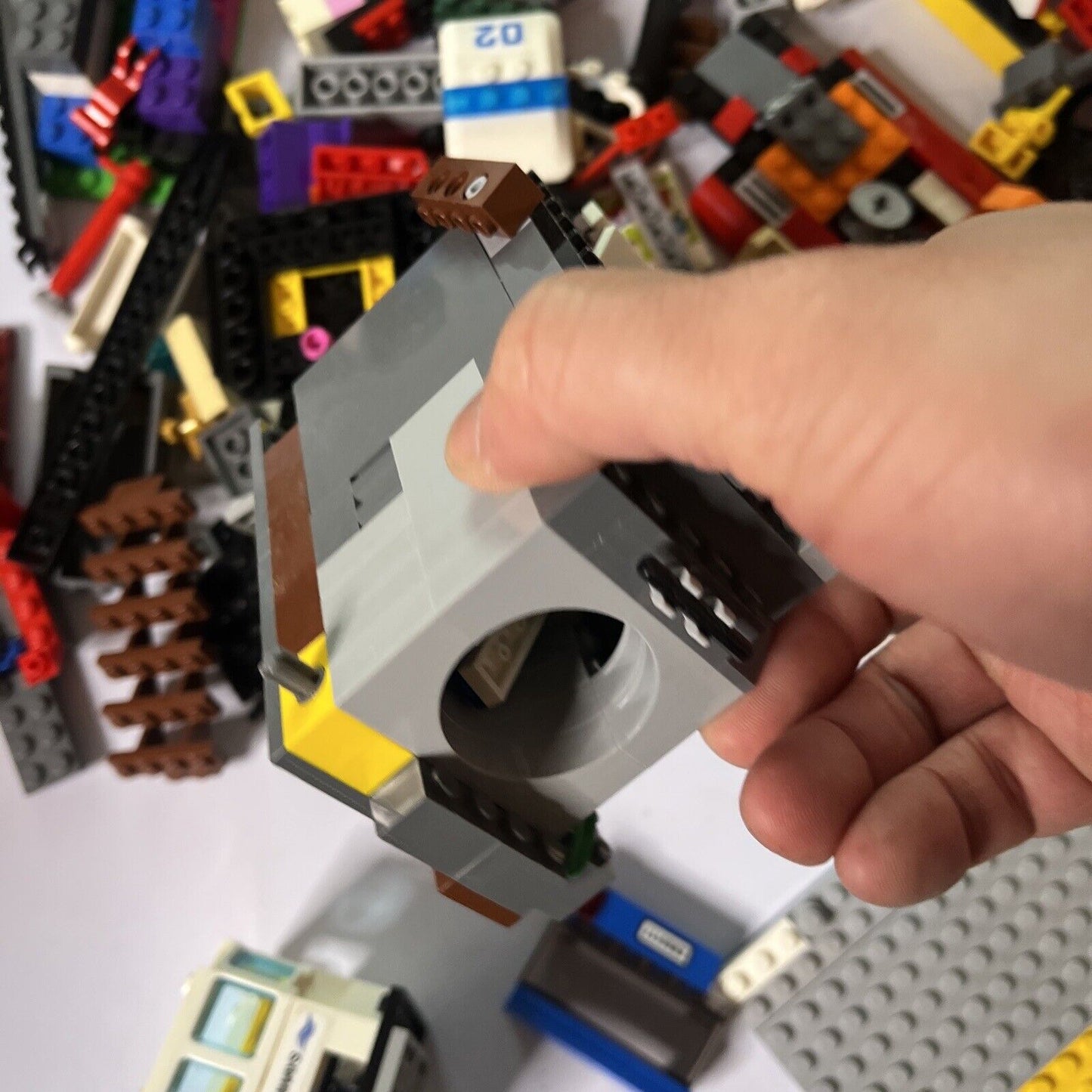 Genuine Official Lego 1.6kg Bulk Lot Bundle Cars Plane Police City Parts Bricks