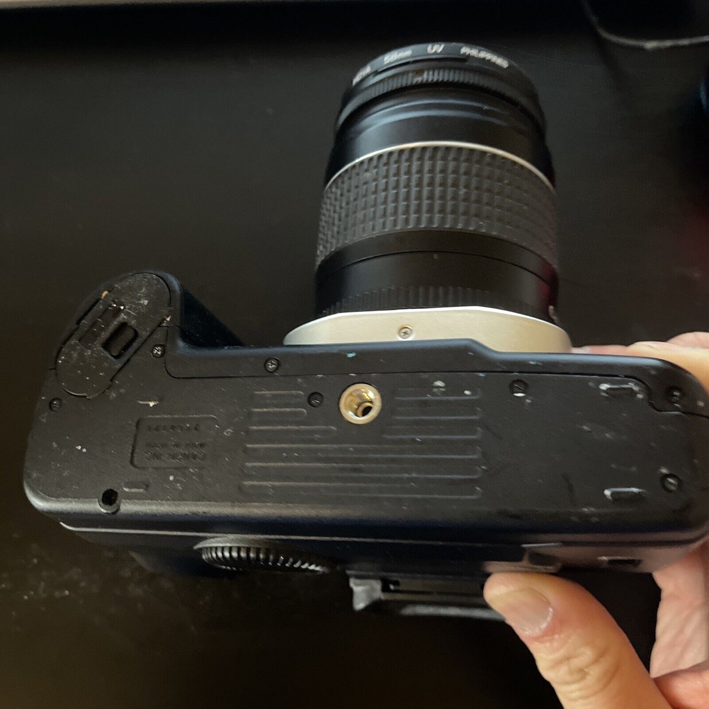 Canon EOS ELAN II E SLR Film Camera With Zoom Lens EF 28-80mm