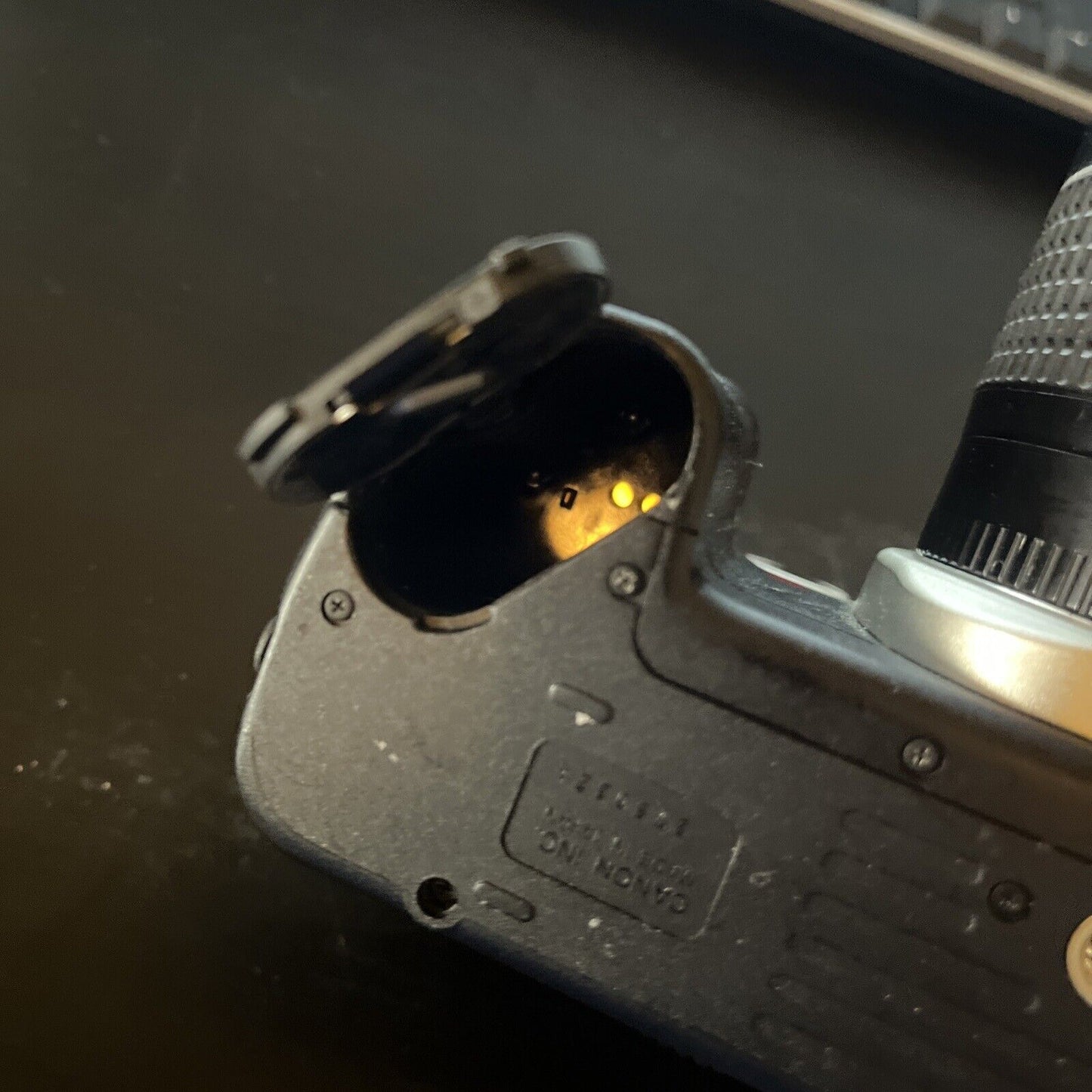 Canon EOS ELAN II E SLR Film Camera With Zoom Lens EF 28-80mm