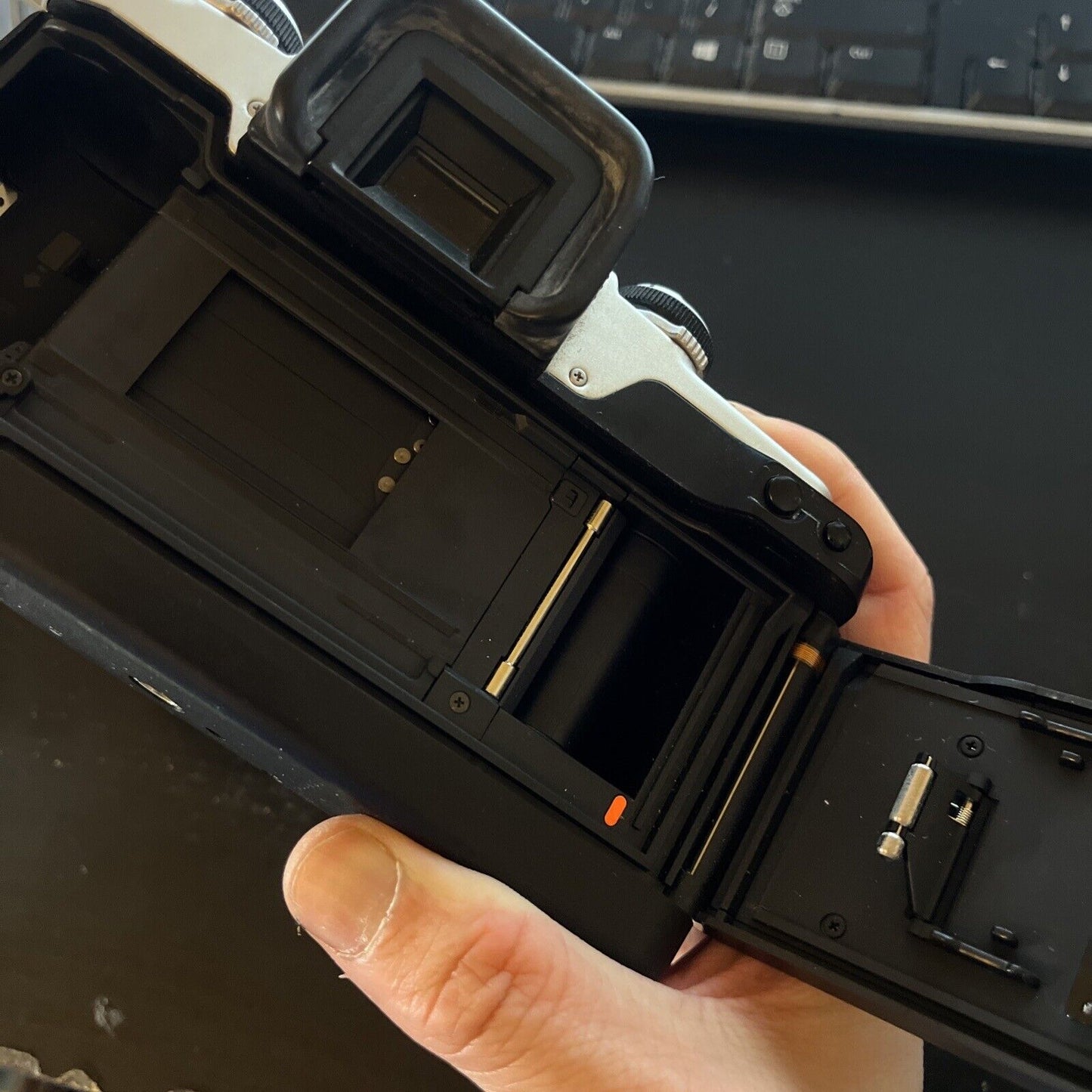 Canon EOS ELAN II E SLR Film Camera With Zoom Lens EF 28-80mm