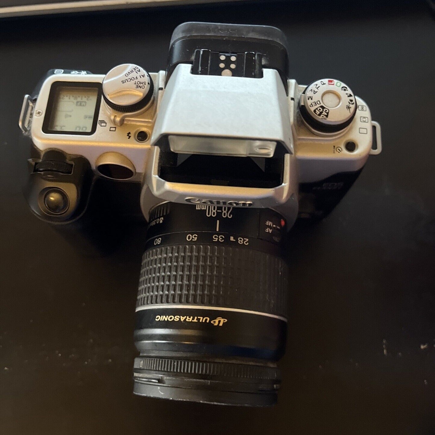 Canon EOS ELAN II E SLR Film Camera With Zoom Lens EF 28-80mm