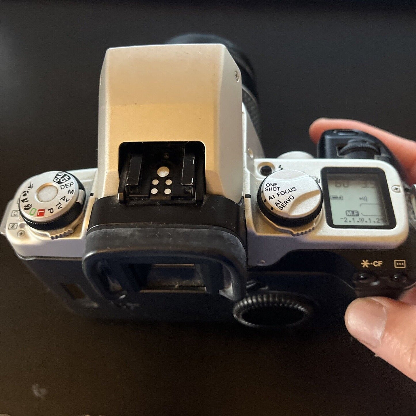 Canon EOS ELAN II E SLR Film Camera With Zoom Lens EF 28-80mm