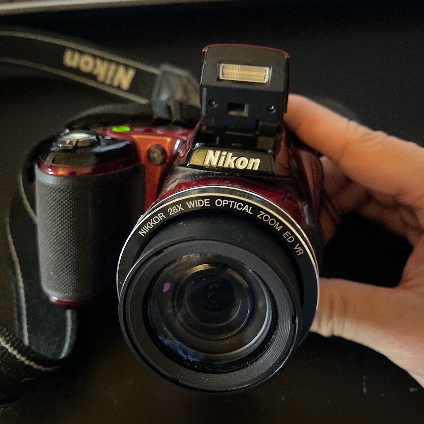 Nikon Coolpix L810 Digital Camera 16.1MP 26x Zoom Red