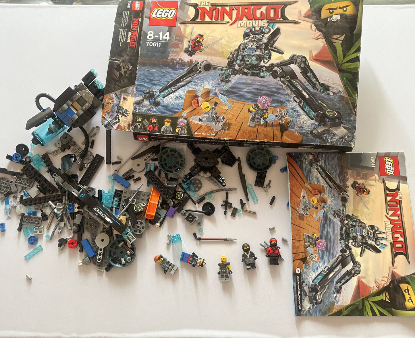 Lego The Ninjago Movie 70611 *Not Counted - Missing Incomplete Pieces*