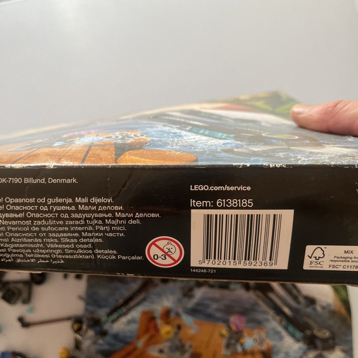Lego The Ninjago Movie 70611 *Not Counted - Missing Incomplete Pieces*