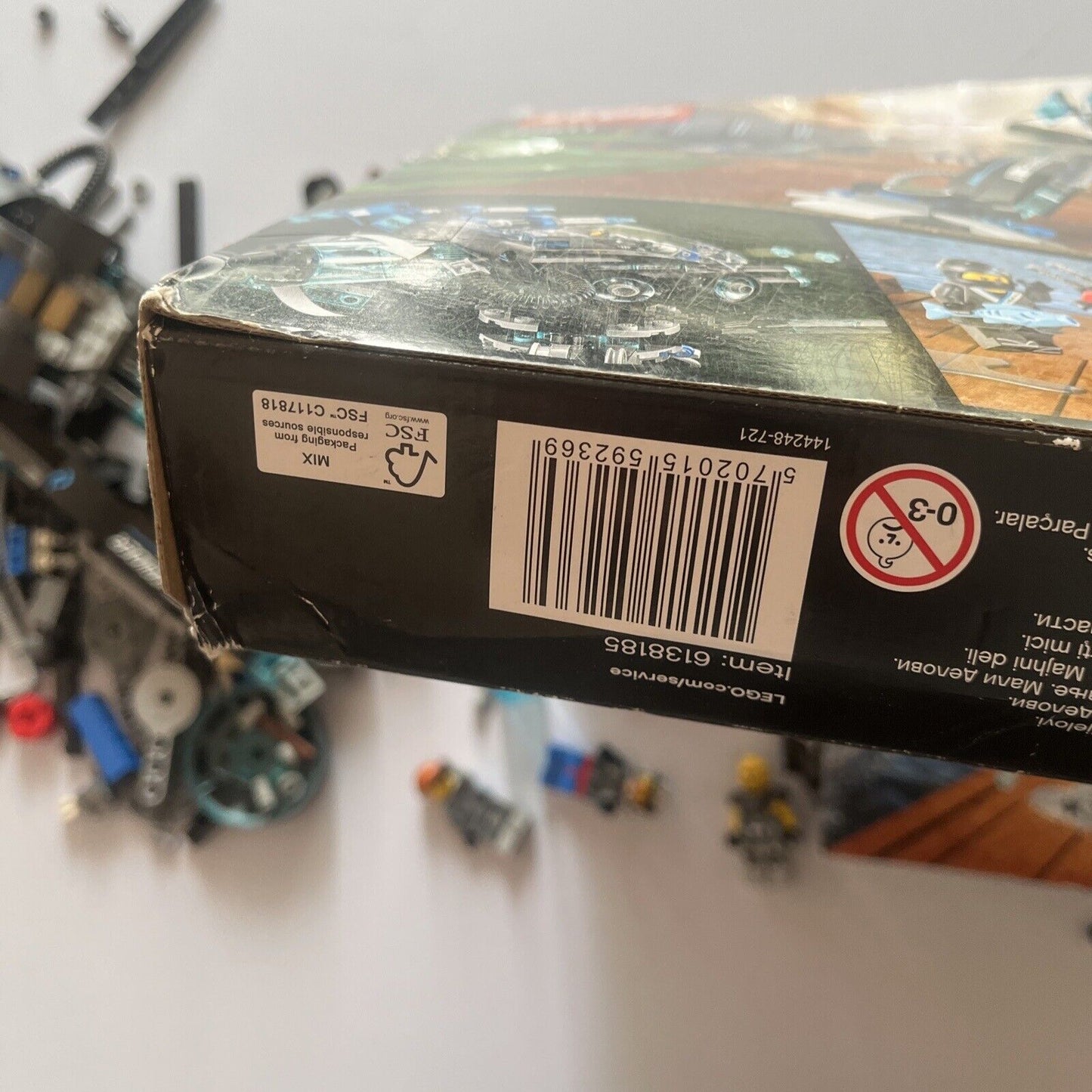 Lego The Ninjago Movie 70611 *Not Counted - Missing Incomplete Pieces*