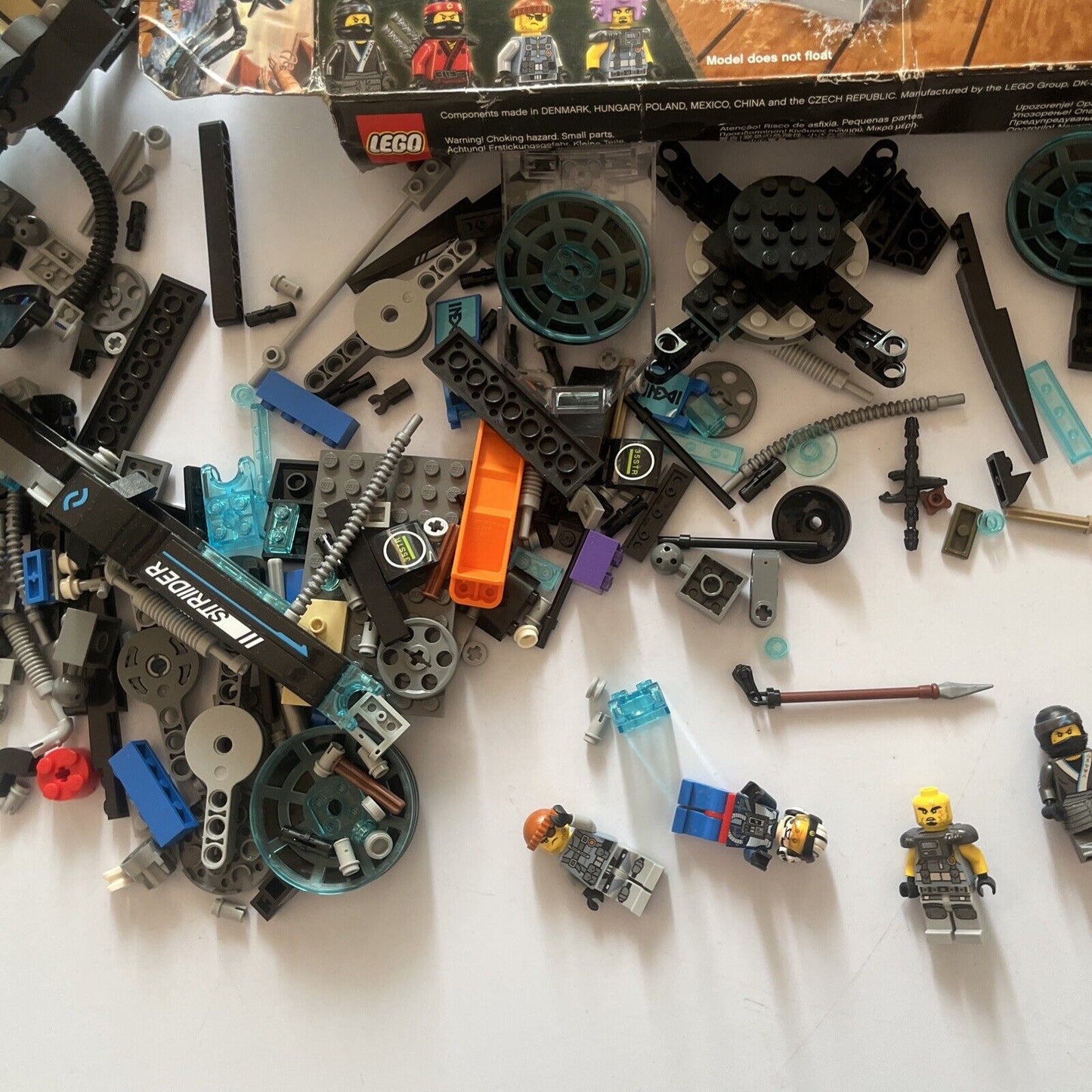 Lego The Ninjago Movie 70611 *Not Counted - Missing Incomplete Pieces*
