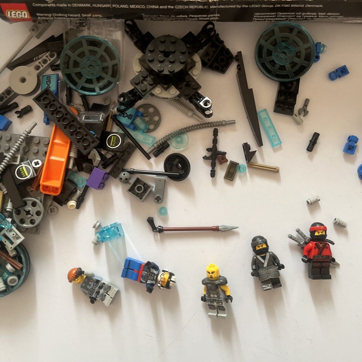 Lego The Ninjago Movie 70611 *Not Counted - Missing Incomplete Pieces*