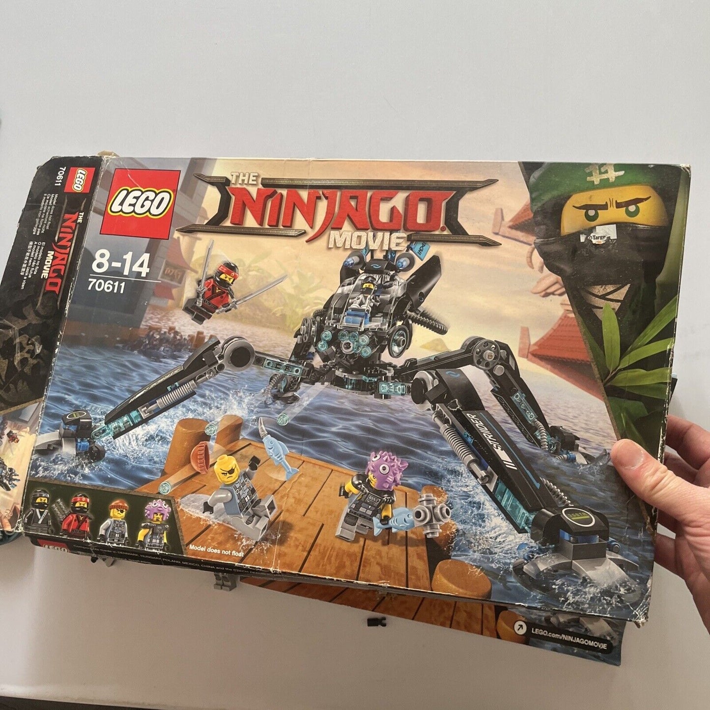 Lego The Ninjago Movie 70611 *Not Counted - Missing Incomplete Pieces*