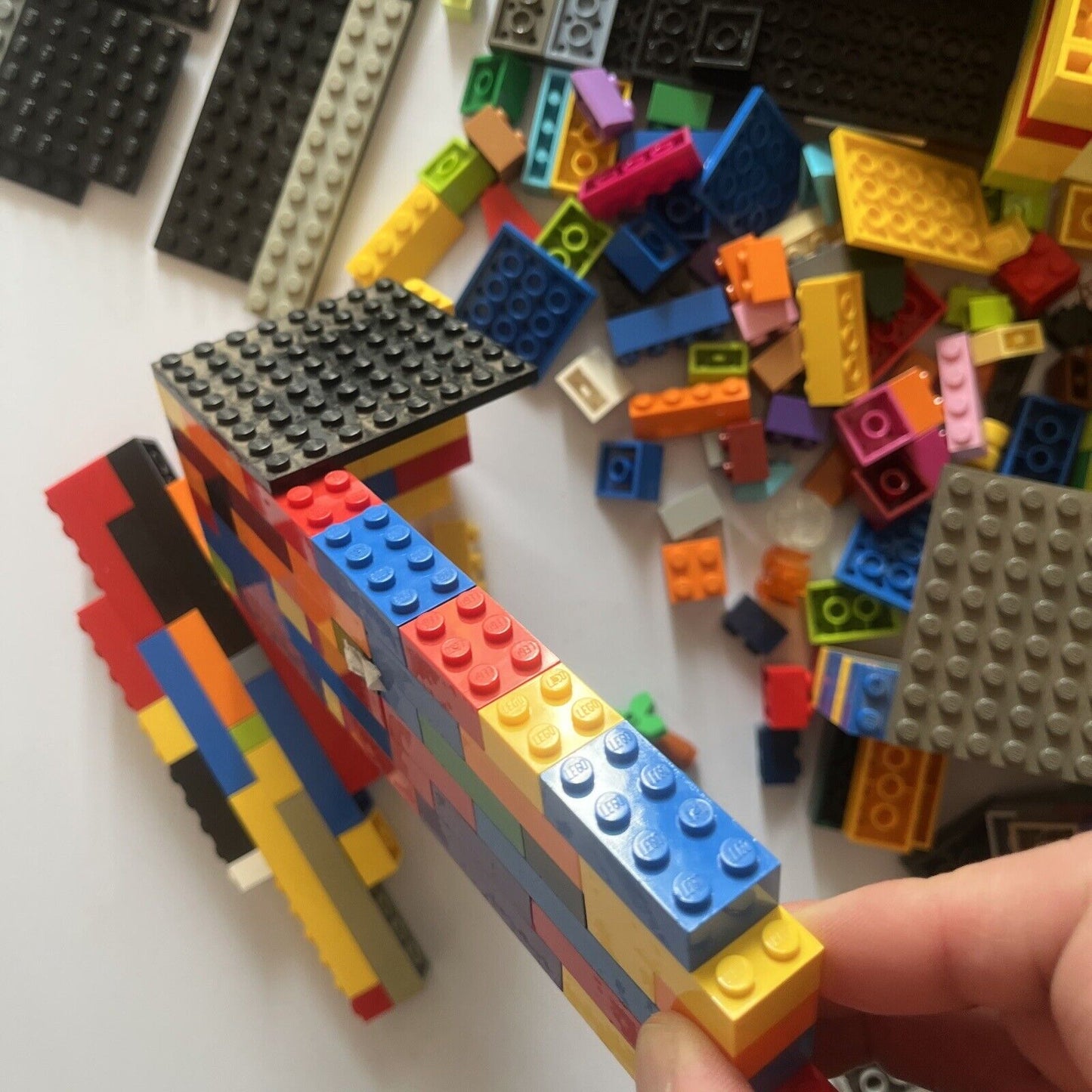 Genuine Official Lego 1.675kg Bulk Lot Bundle Bricks Parts With Lego Case