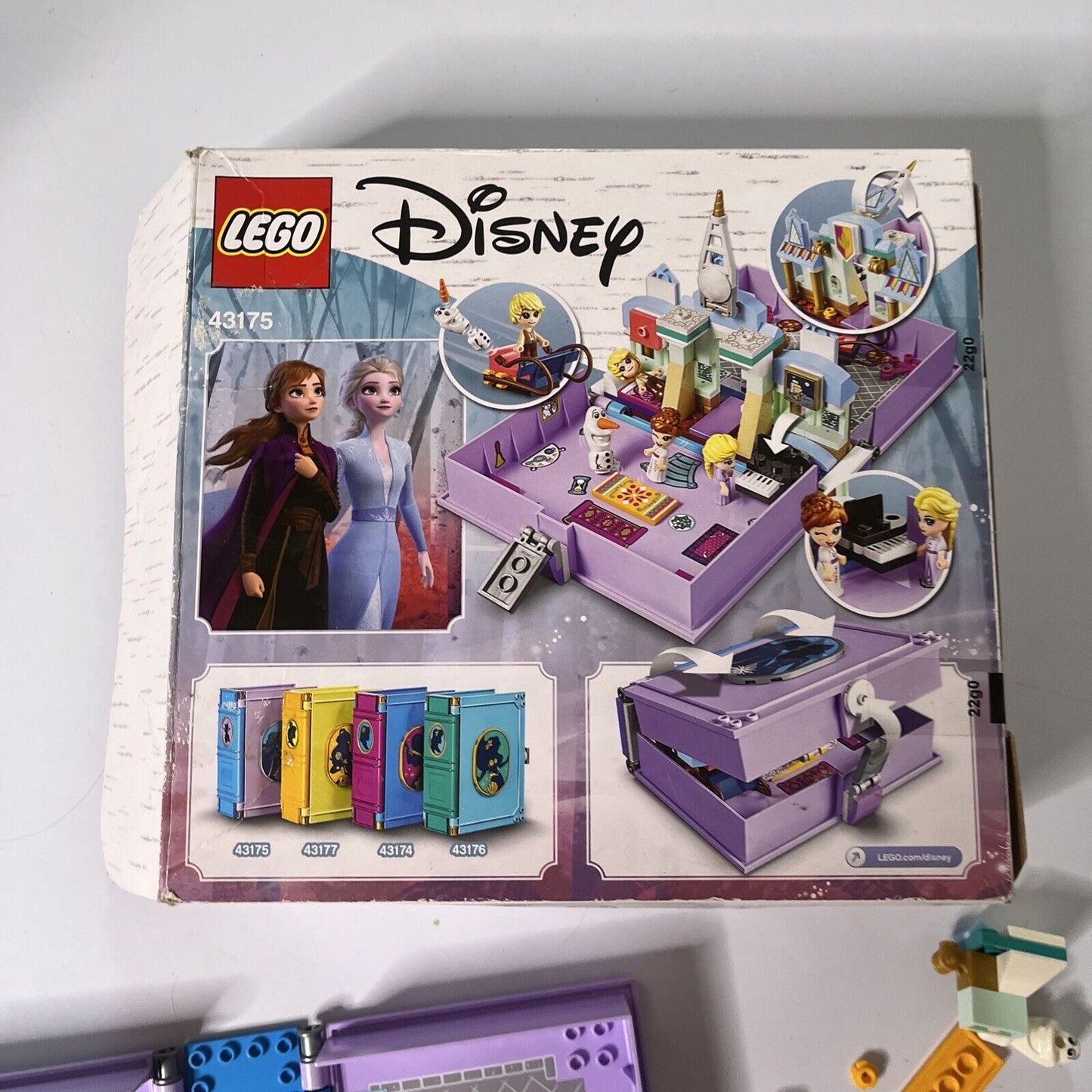 LEGO Disney: Anna and Elsa's Storybook Adventures (43175) *Incomplete - Missing*