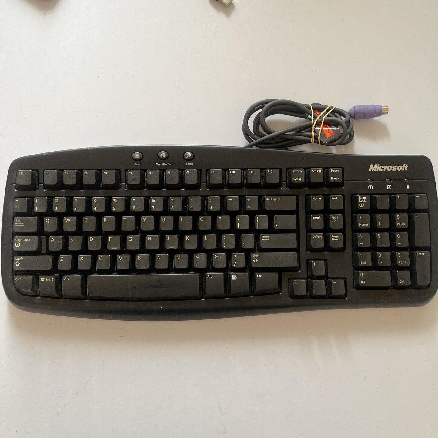 Microsoft Basic Keyboard 1.0A PS/2 Port