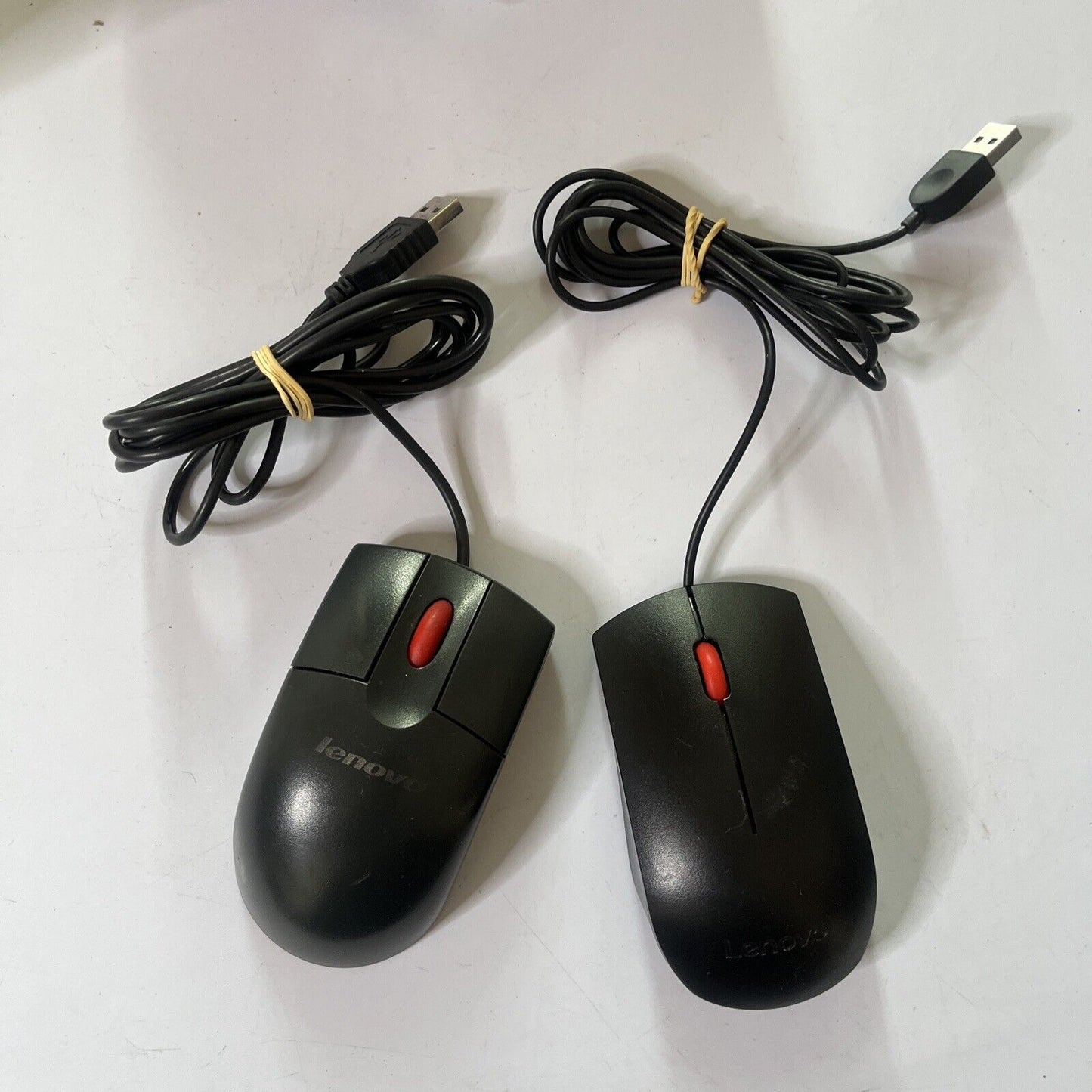 2x Lenovo USB Mouse UAE119 & SM-8823