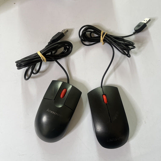 2x Lenovo USB Mouse UAE119 & SM-8823
