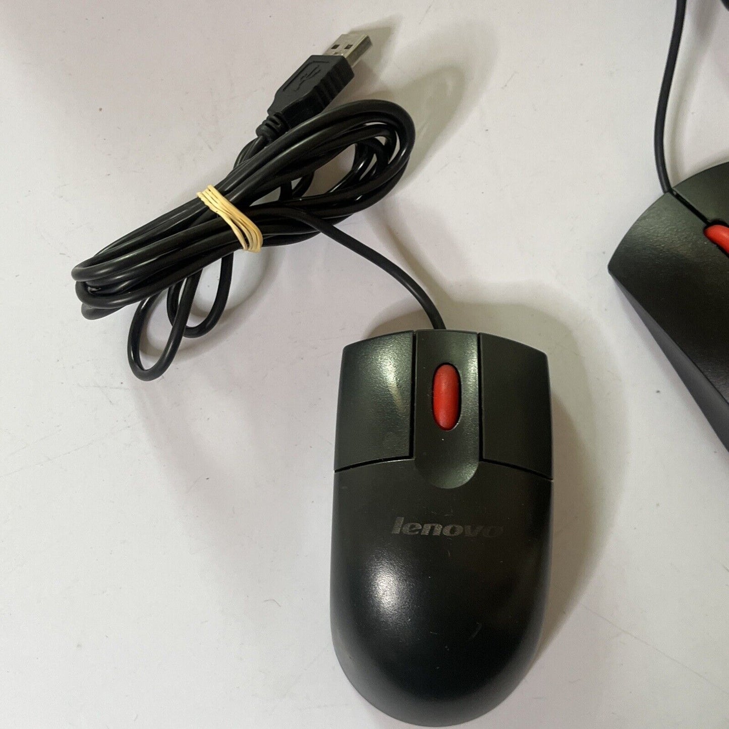2x Lenovo USB Mouse UAE119 & SM-8823