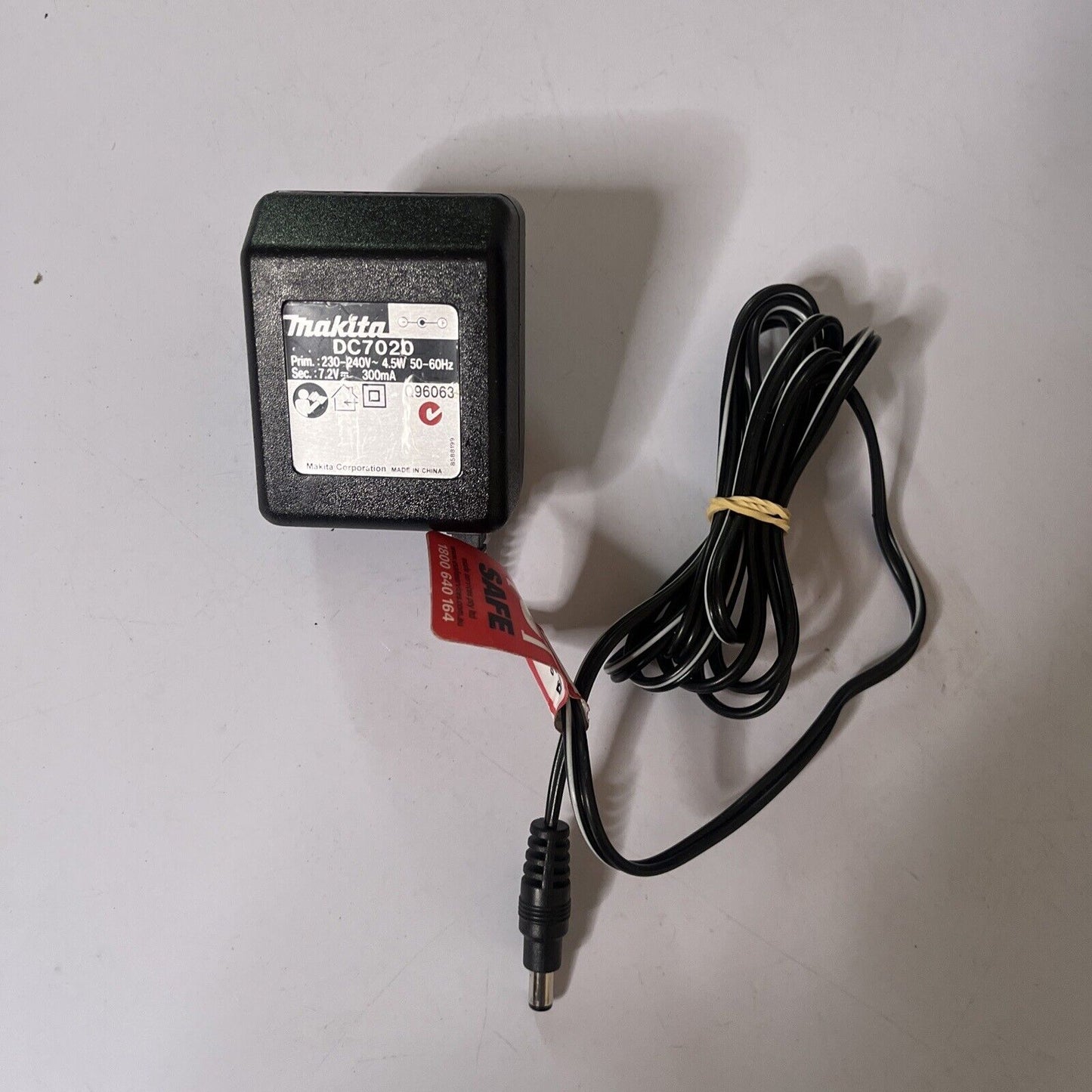 Genuine Makita DC7020 AC Adapter 230-240v 7.2V 300mA