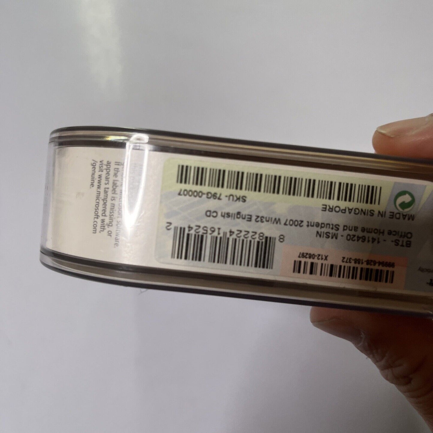 Microsoft Office 2007 Home and Student PC CDROM software