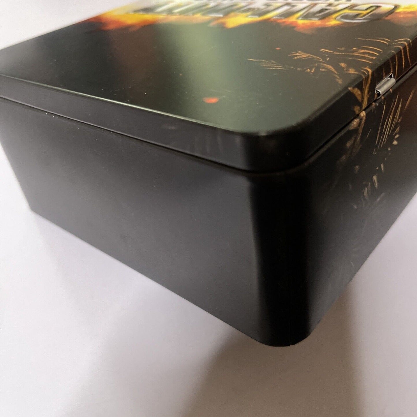 Call Of Duty World At War Tin Case & Steel Flask *No Game*