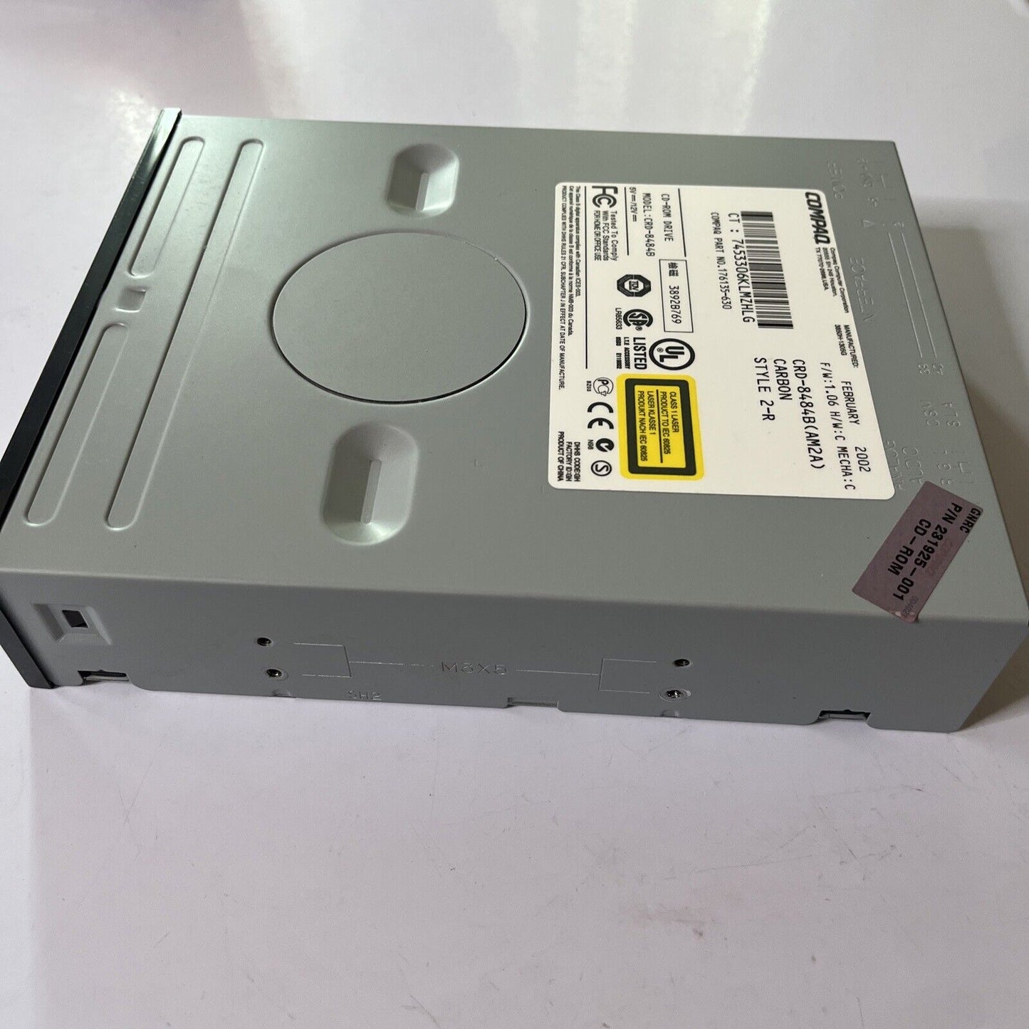Compaq Internal CDROM Drive CRD-8484B