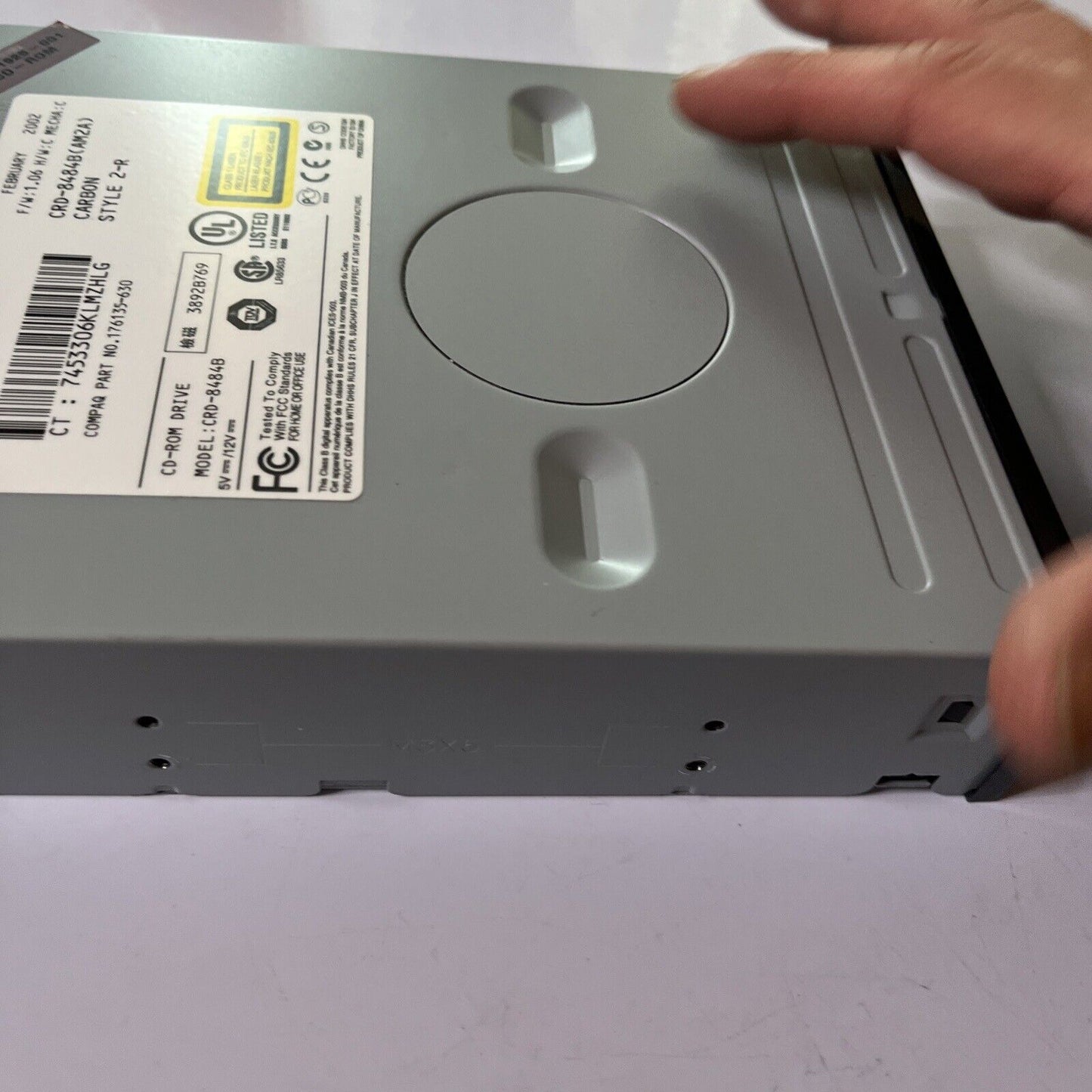 Compaq Internal CDROM Drive CRD-8484B