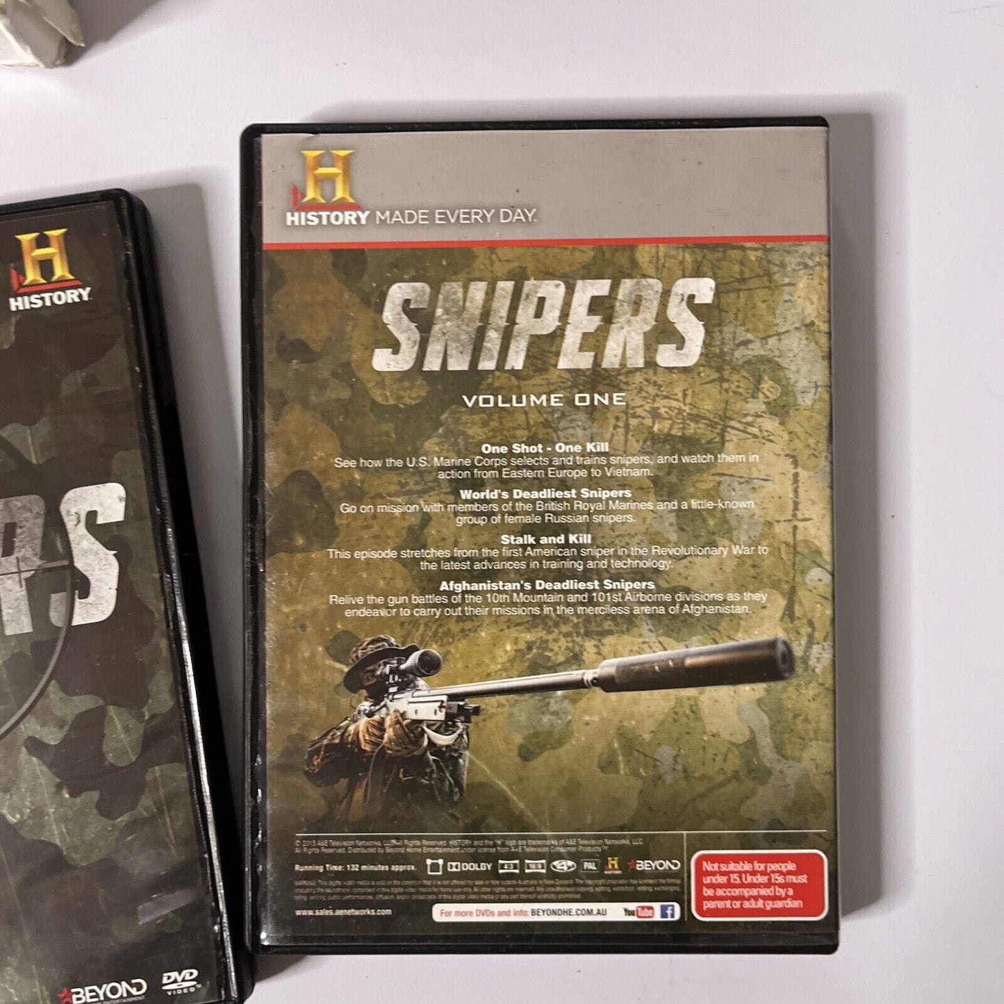 History Channel - Snipers - Collector's Edition (DVD, 2011, 4-Disc) Region 4