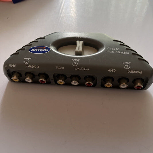 Antsig Game Selector AV 3-Way Code 38