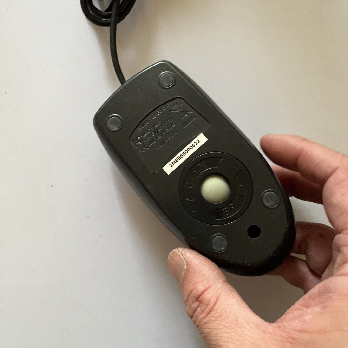 Genius NetScroll Mouse Analogue Ball PS/2 Port Black