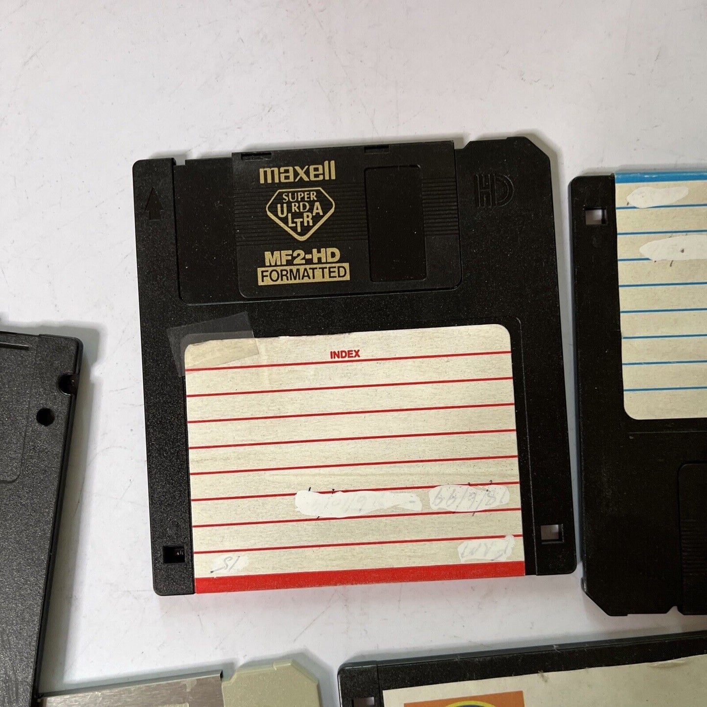 5x Floppy Disc 3.5" HD 1.4mb Used