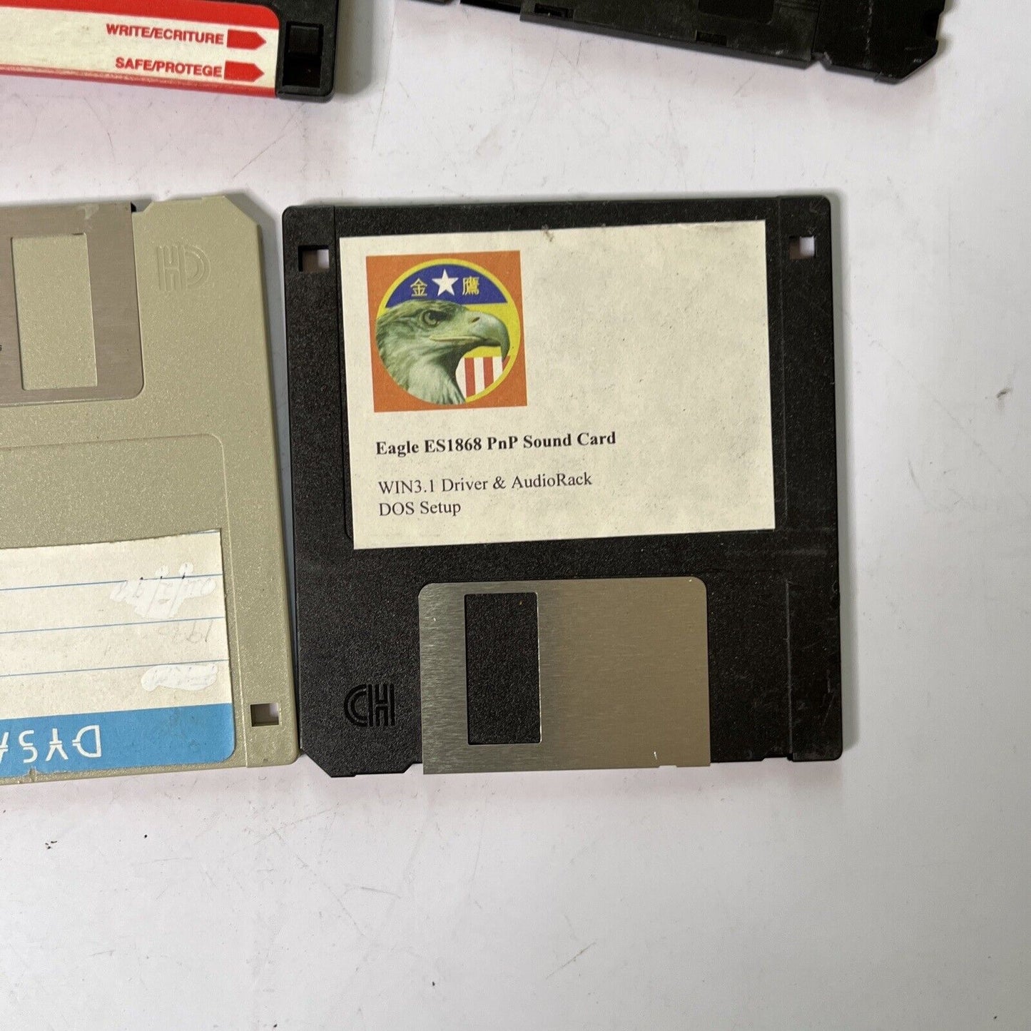 5x Floppy Disc 3.5" HD 1.4mb Used